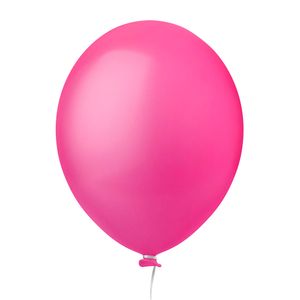 Balão Redondo 8 Liso Pink - Happy Day
