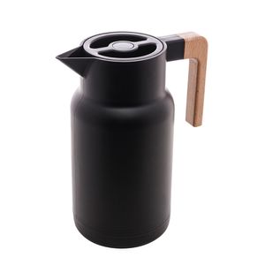 Garrafa Térmica Organic 1l Preta - Lyor