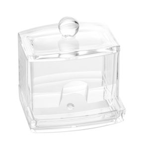 Porta Cotonetes Retangular 10cm - Lyor