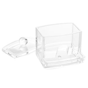 Porta Cotonetes Retangular 10cm - Lyor