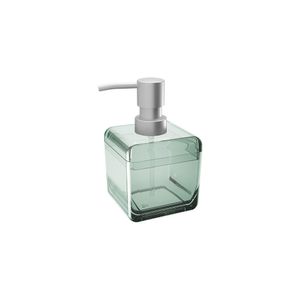 Porta Sabonete Líquido Cube 330mL Verde Soft - Coza