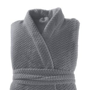 Roupão Plush Tweed m Ardósia - Hedrons