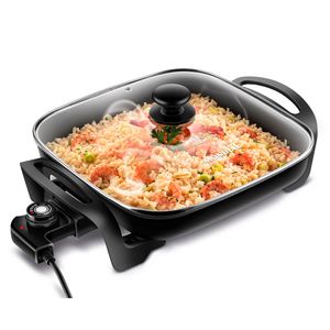 Panela Elétrica com Tampa de Vidro Multicook Grill 1200w 4l Preto - Mondial