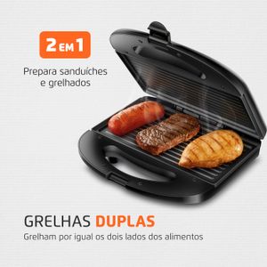 Sanduicheira Pratic Grill Sn-01 - Mondial