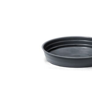 Prato para Vaso 9cm Preto - Nutriplan