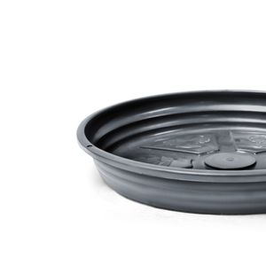 Prato para Vaso N7 Preto - Nutriplan