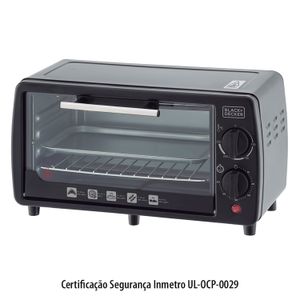 Forno Elétrico Bake Chef Mini 9l Preto - Black&decker