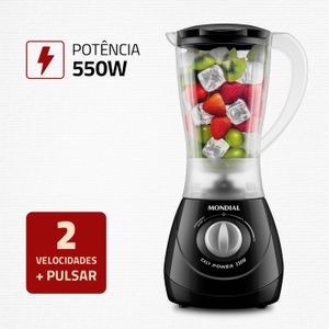 Liquidificador Mondial Easy Power Preto