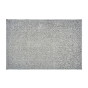 Tapete Plush Liso 50x80cm Cinza - Têxtil J. Serrano