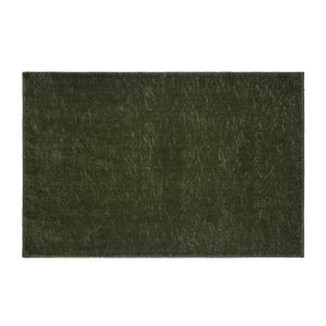 Tapete Plush Liso 50x80cm Verde Fendi - Têxtil J. Serrano