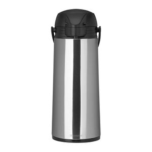 Garrafa Térmica Expressar 1,9l Preta e Inox - Sanremo