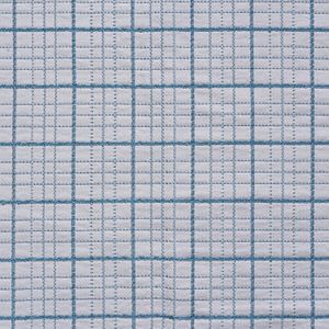 Colcha M.blanc Madras Quenn 3 Peças Azul Claro - Têxtil J. Serrano