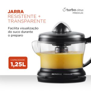 Espremedor de Laranja Mondial Premium E-02