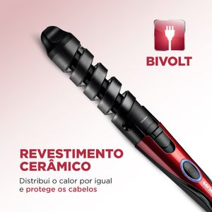 Modelador de Cachos Mondial Spiral Íon Em-05