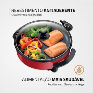 Panela Elétrica Multicook Pe28 Vermelha - Mondial