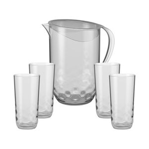Copo Alto Wave 400mL Cristal - Coza