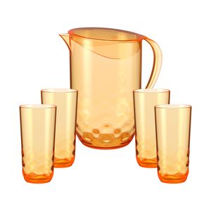 Copo Alto Wave 400mL Laranja Flame - Coza