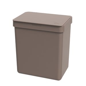 Lixeira Pia Single 2,5l Warm Gray - Coza