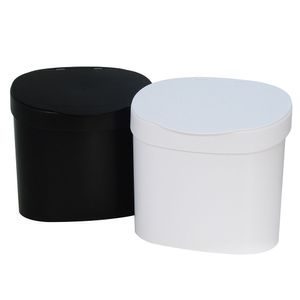 Lixeira Pia Oval 4l Preto - Coza