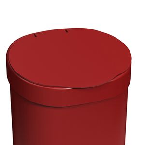 Lixeira Pia Oval 4l Preto - Coza