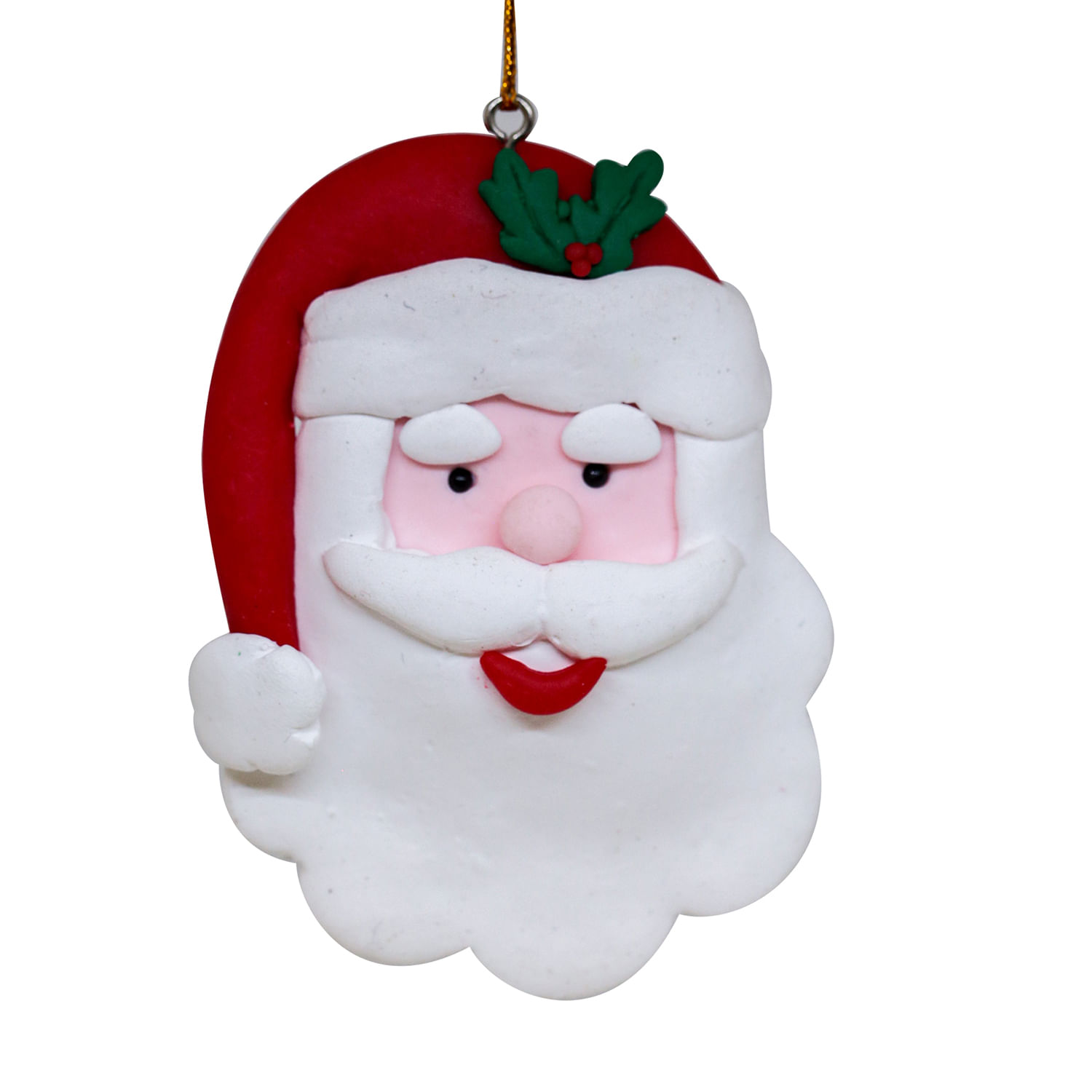 Boneco de Papai Noel em Pé com Guirlanda Rosto de Elfo 75cm em Promoção na  Americanas