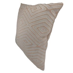Capa Almofada Sarlat Losangos Rose - Jacquard