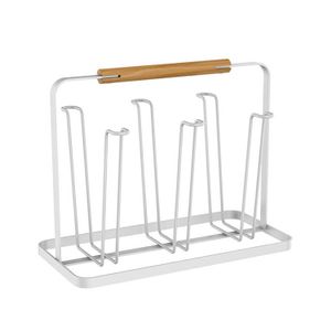 Escorredor Copos 24x13,6cm Branco - Yoi