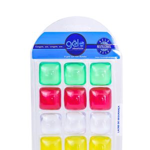 Conjunto Cubos Gelo 15 Peças Colorido - Lyor