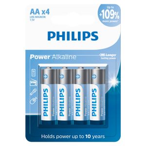 Conjunto Pilhas Philips Pequena Aa 4 Peças - Philips