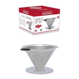 Coador Café 12,5cm Inox - Hauskraft