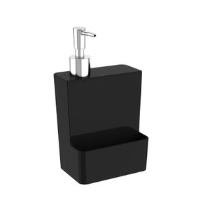 Dispenser Detergente New Glass 600mL Preto - Coza