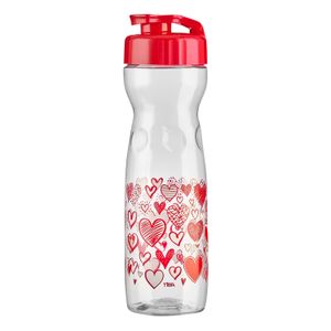 Garrafa Veneza 600mL Corações - Tiba