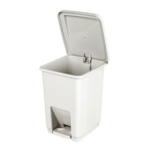 Lixeira com Pedal 15l Bege - Sanreno