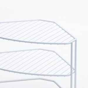 Organizador Canto 3 Níveis 35cm Branco - Future