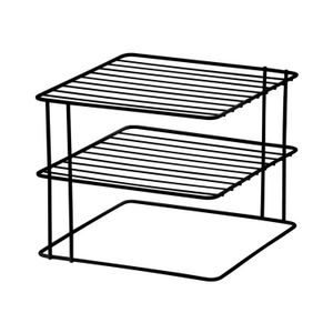 Organizador Quad 3 Níveis 26cm Preto Fosco - Future