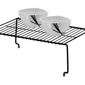 Organizador Componível 44x27cm Preto Fosco- Future