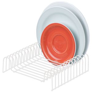 Organizador Pratos 12 Posições Branco - Future