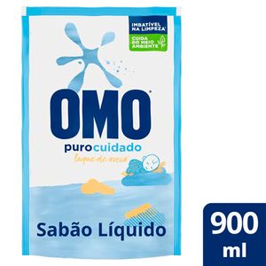 Refil Lava Roupas Puro Cuidado 900mL - Omo