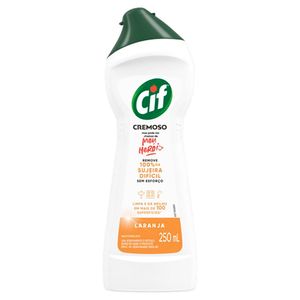 Limpador Cremoso Laranja 250mL - Cif