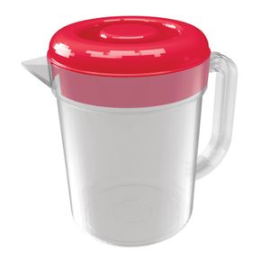 Jarra com Tampa 2l Vermelha - Nitron
