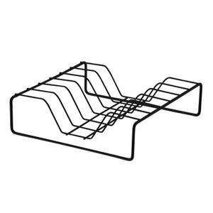 Organizador Tampas Panelas 27cm Preto Fosco