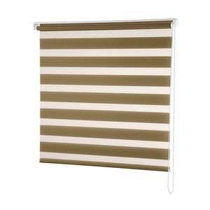 Persiana Rolo Dupla 1,60x1,60m Caramelo - Evolux