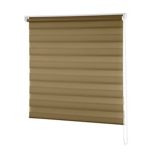 Persiana Rolo Dupla 1,60x1,60m Caramelo - Evolux