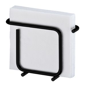 Porta Guardanapos 14x4,5cm Preto Fosco - Future