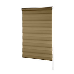 Persiana Rolo Dupla 1,40x1,60m Caramelo - Evolux