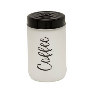 Pote de Cafe 700mL Branco e Preto - Espressione