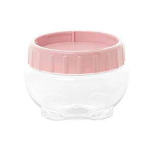 Pote Mantimentos Empilhável Red 430mL Rosa - Plasvale