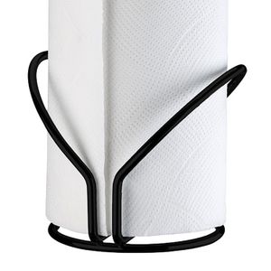 Suporte Papel Toalha Preto Fosco - Future