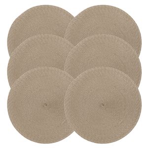 Kit Com 6 Lugar Americano Luna Allure - Copa&cia