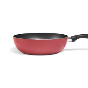 Panela Wok Maple 24cm Cereja - Brinox